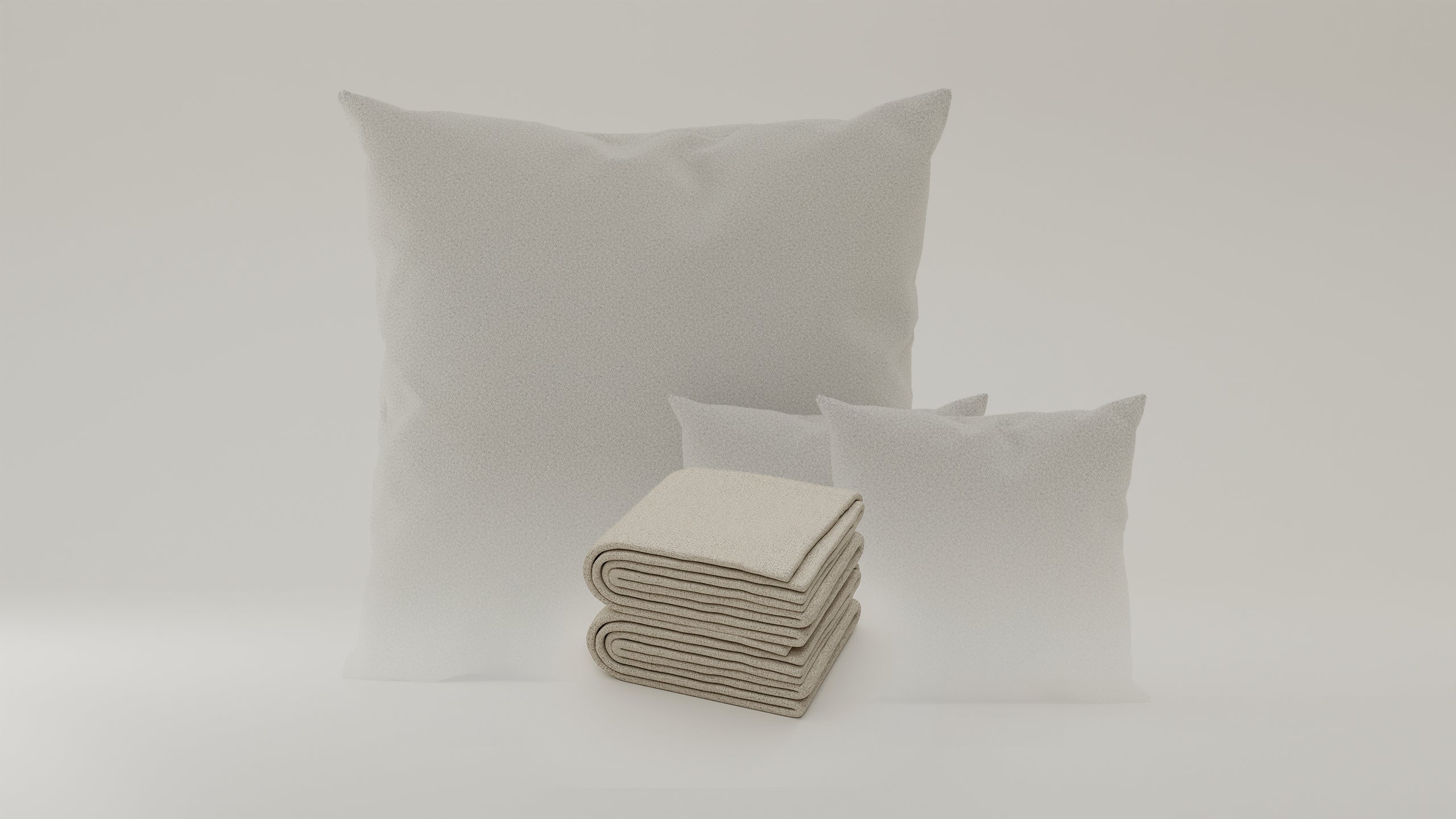 Fabric cover cushion set of 10