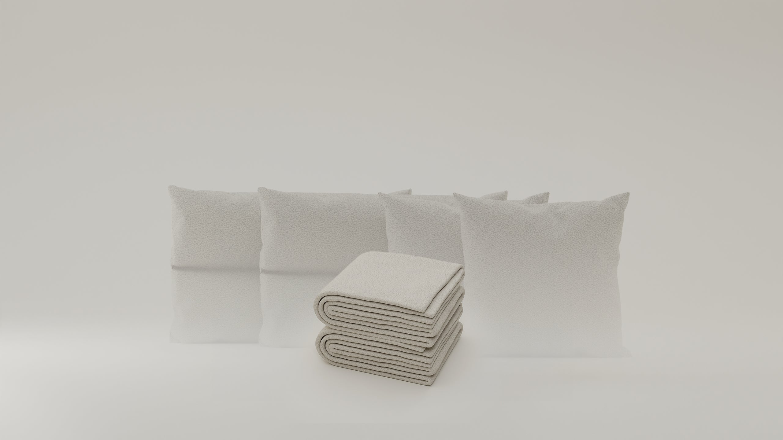 Fabric cover cushion set 12