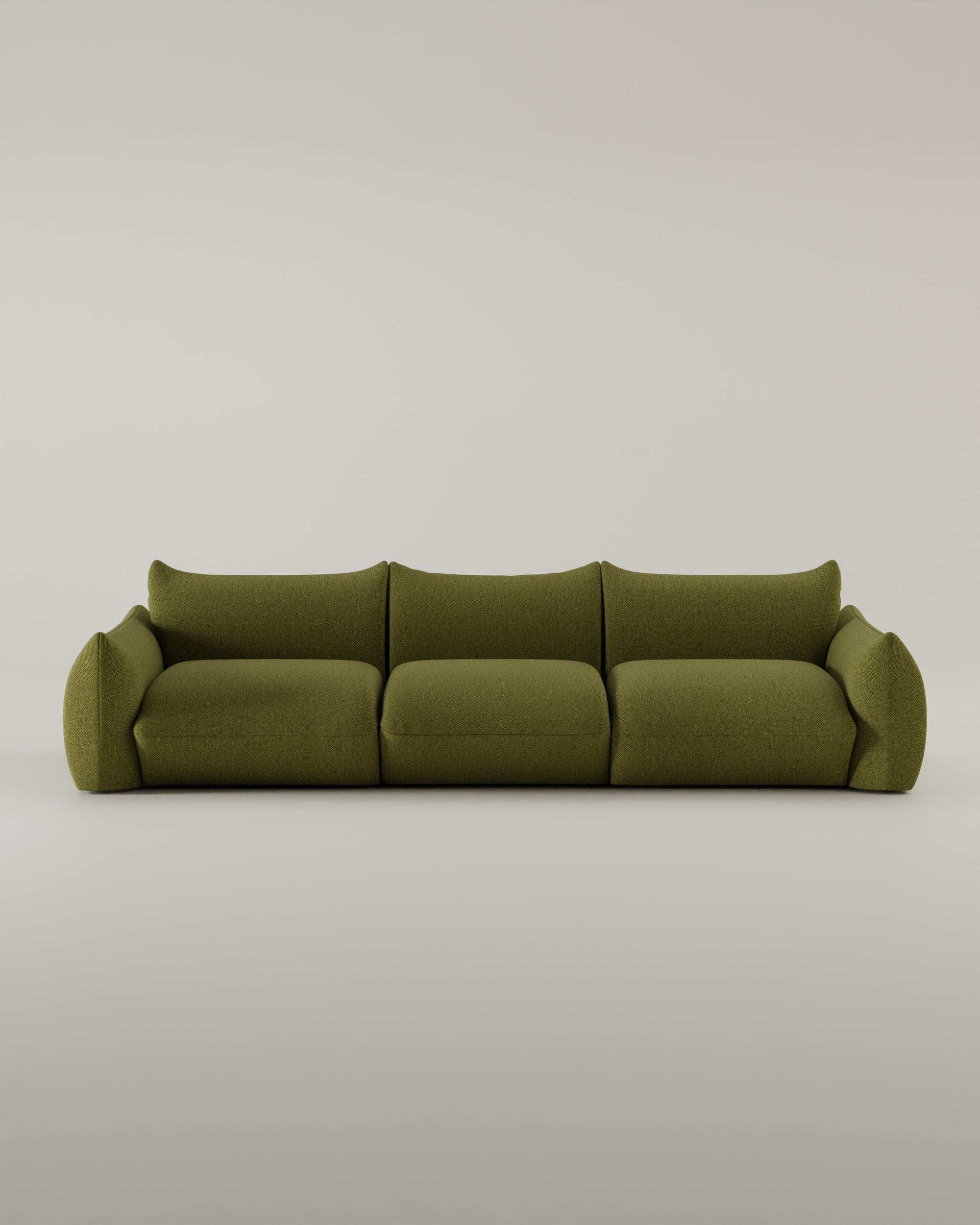 Modulares Sofa Luma 3-Sitzer mit Schlaffunktion