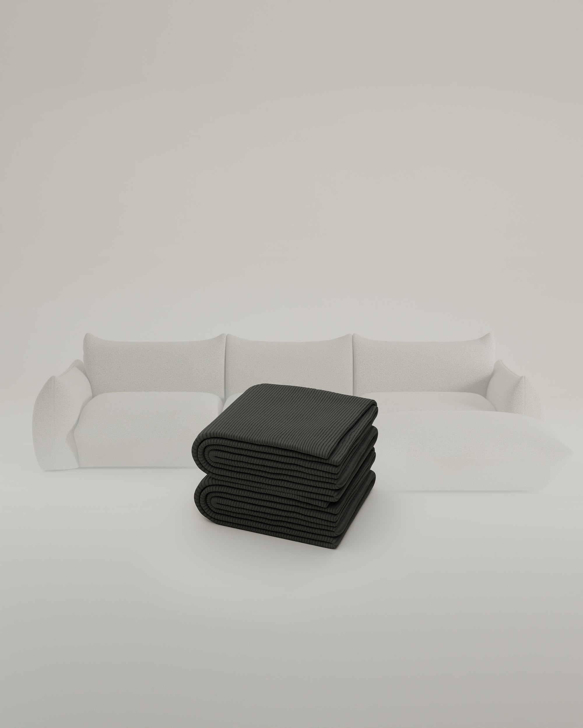Fabric cover - Luma L 4-seater modular sofa with sleep function