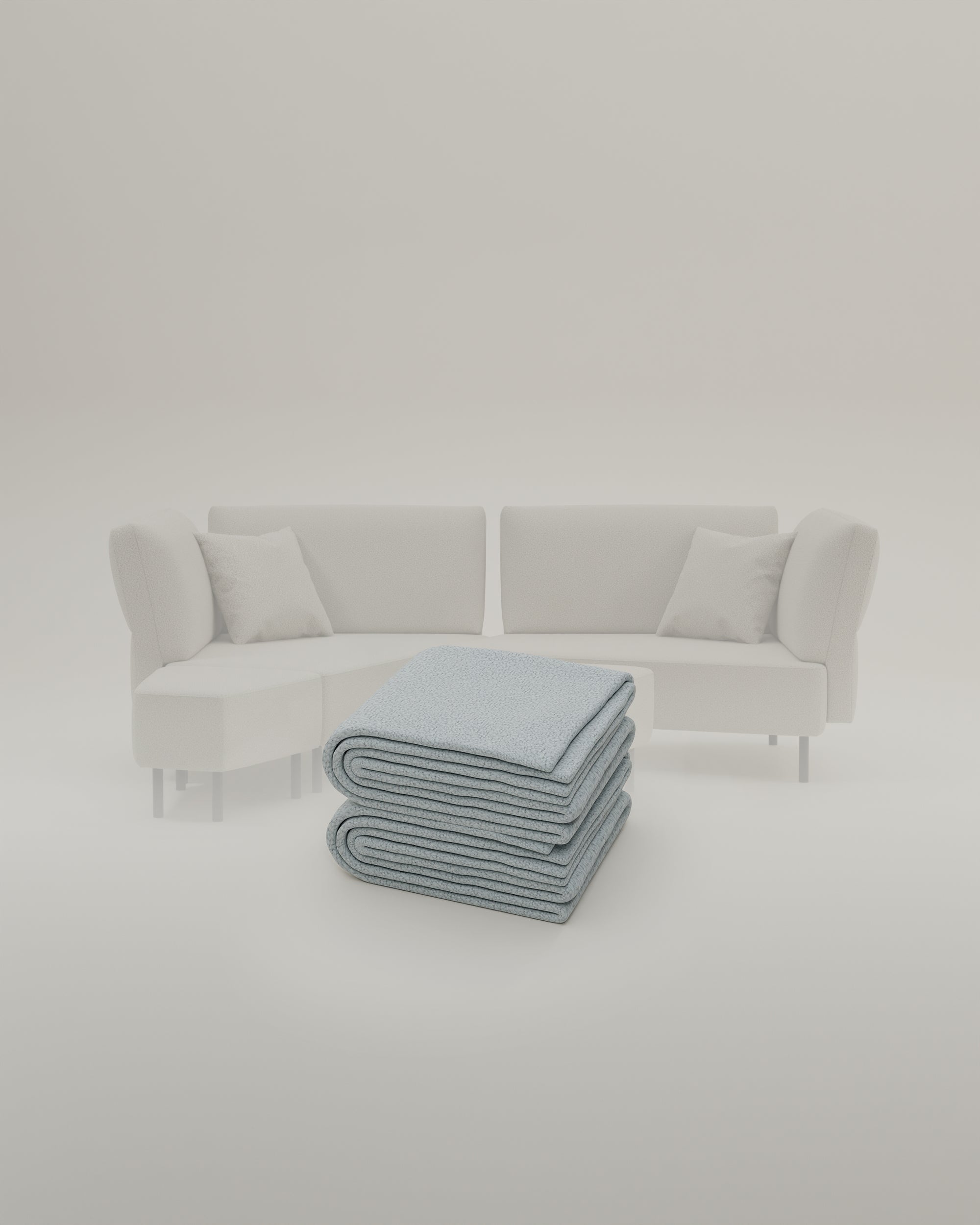 Stoffbezug Fuego Cappuccino - Modulares Sofa Mike - Individuell Joanna