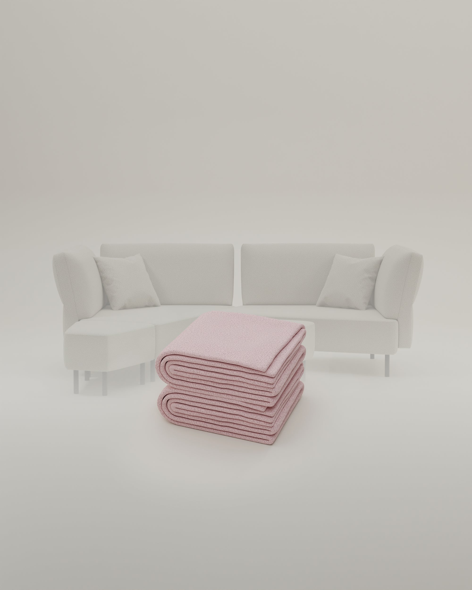 Stoffbezug Fuego Cappuccino - Modulares Sofa Mike - Individuell Joanna