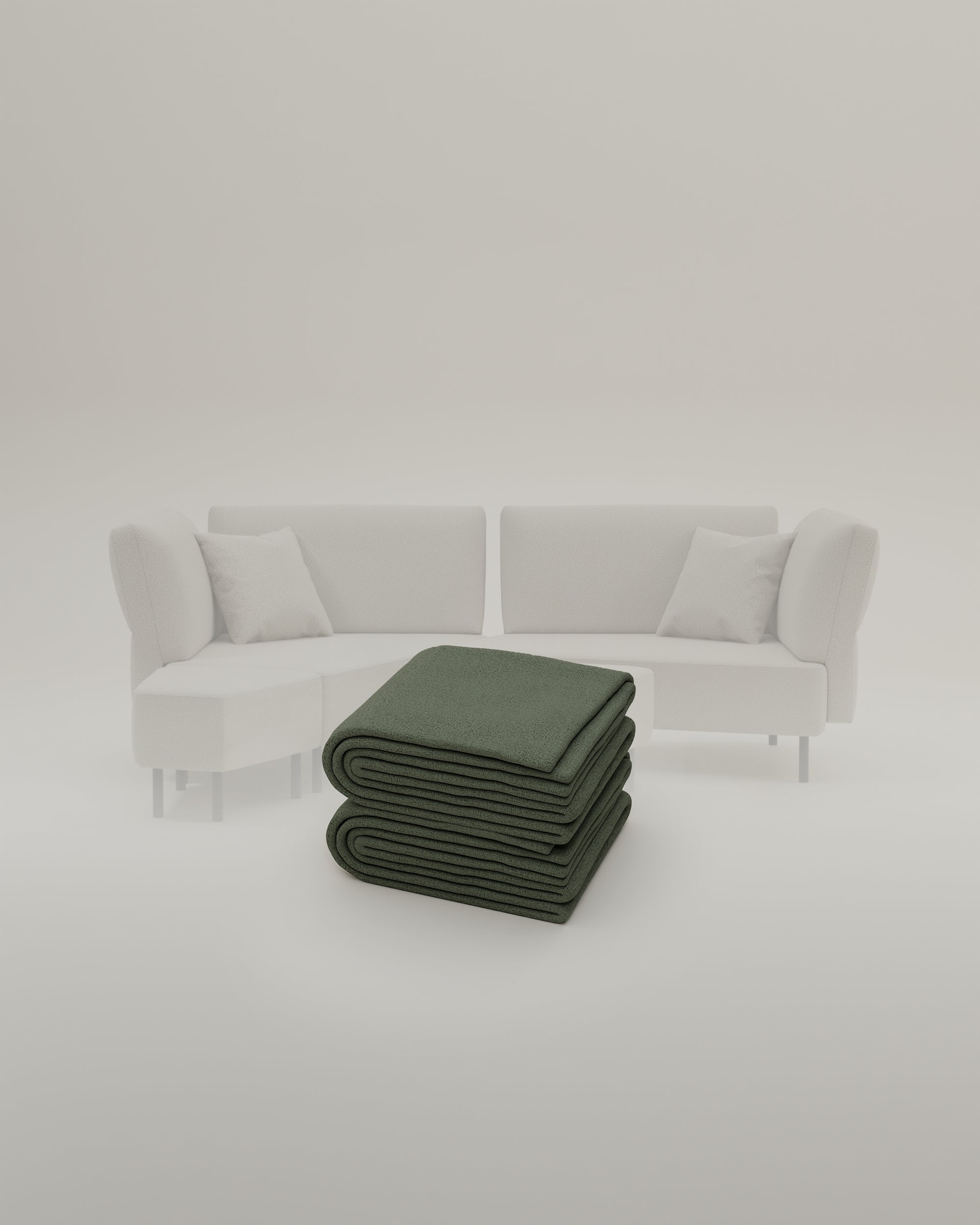 Stoffbezug Fuego Cappuccino - Modulares Sofa Mike - Individuell Joanna