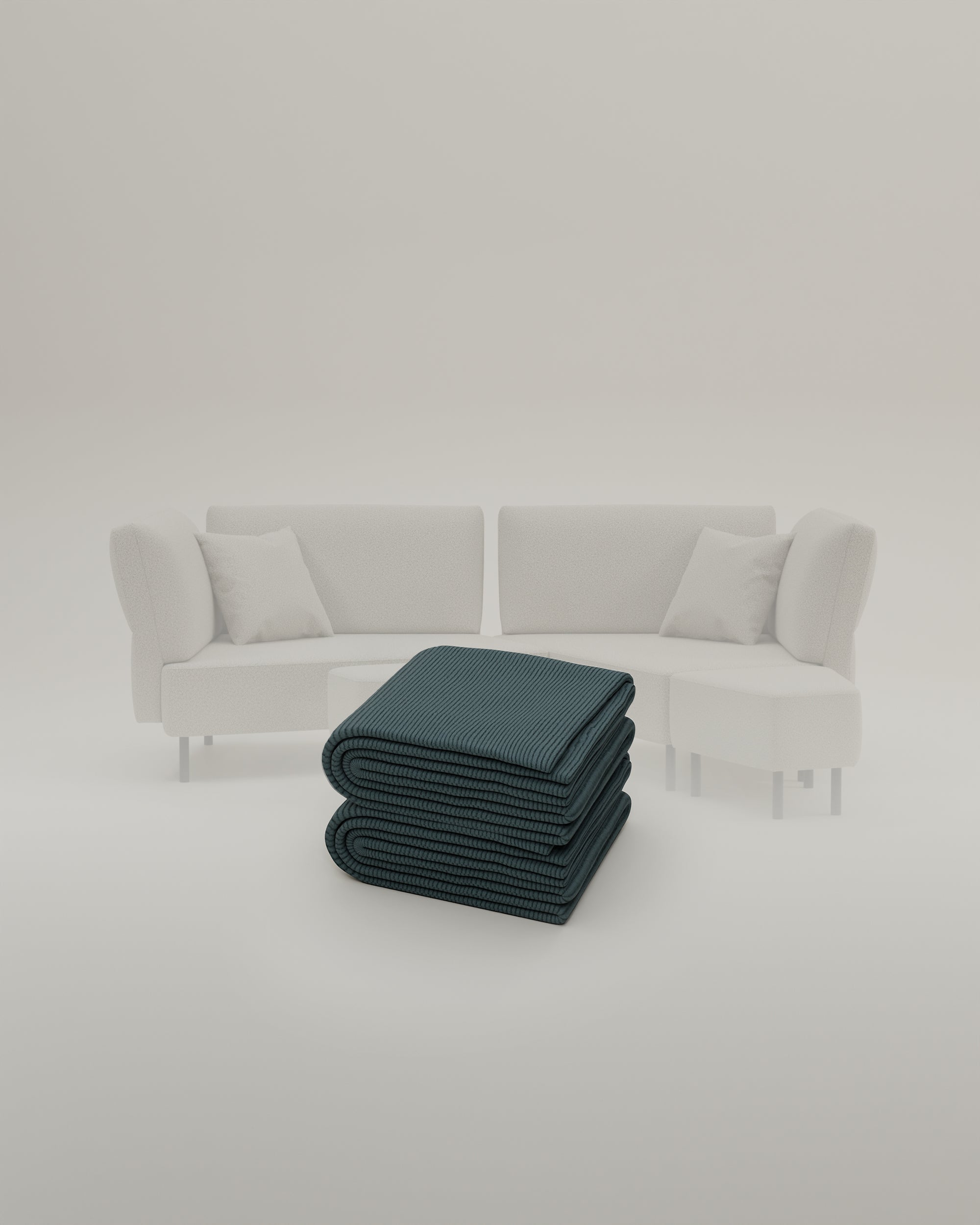 Stoffbezug Fuego Cappuccino - Modulares Sofa Mike - Individuell Joanna