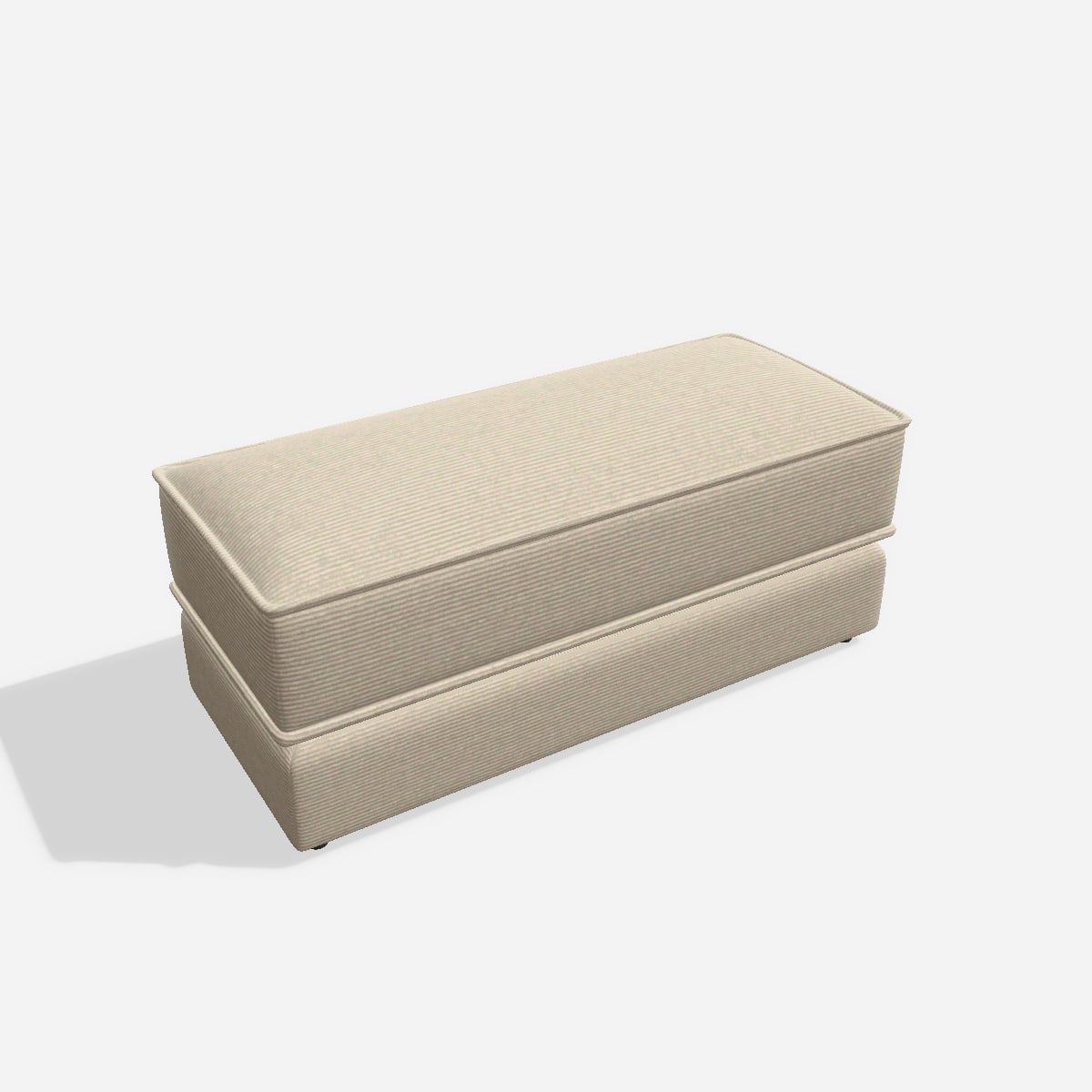 Terra hocker ZH1 45x105 – Cord / Nata