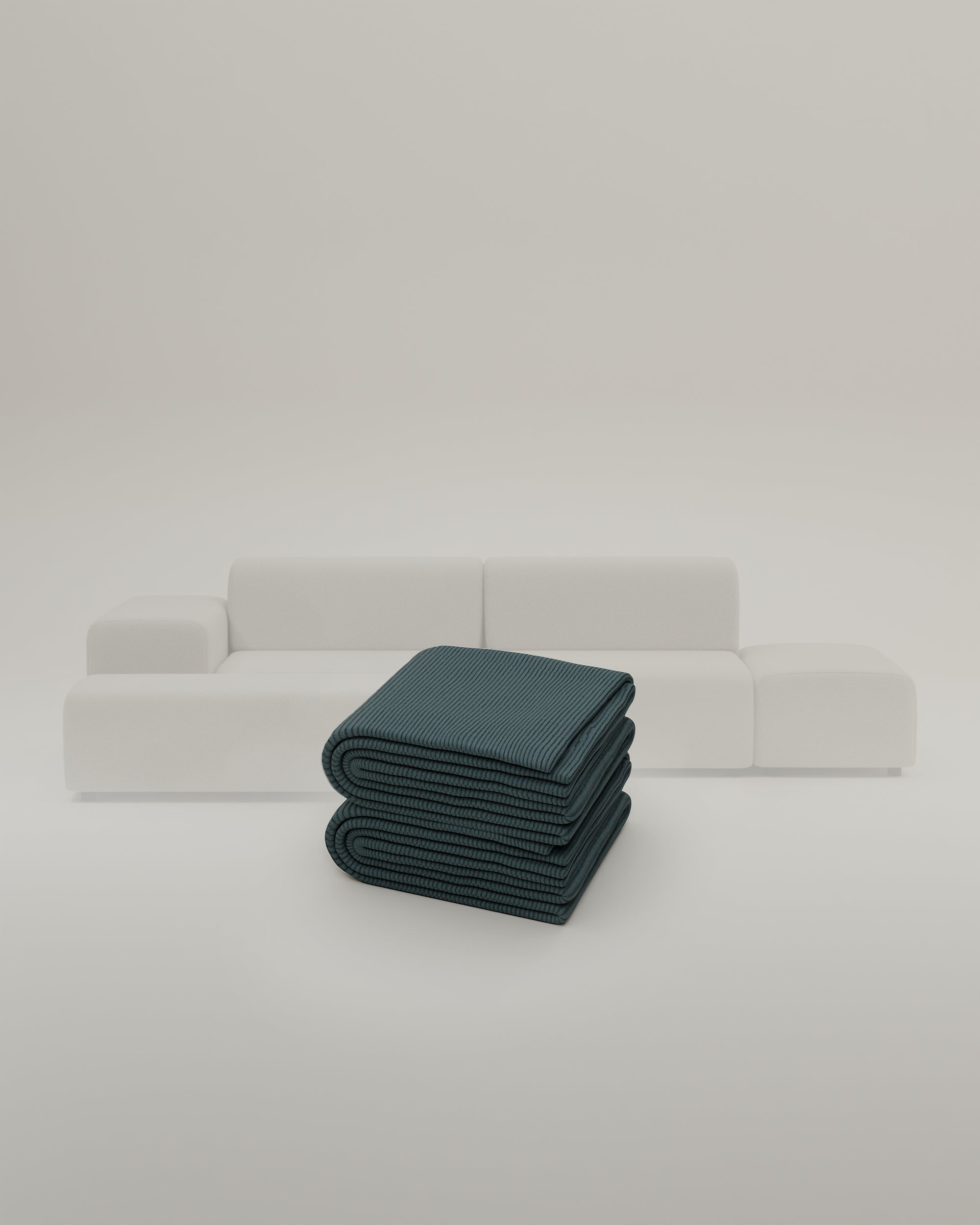 Fabric upholstery - Nina modular corner sofa, 4-seater
