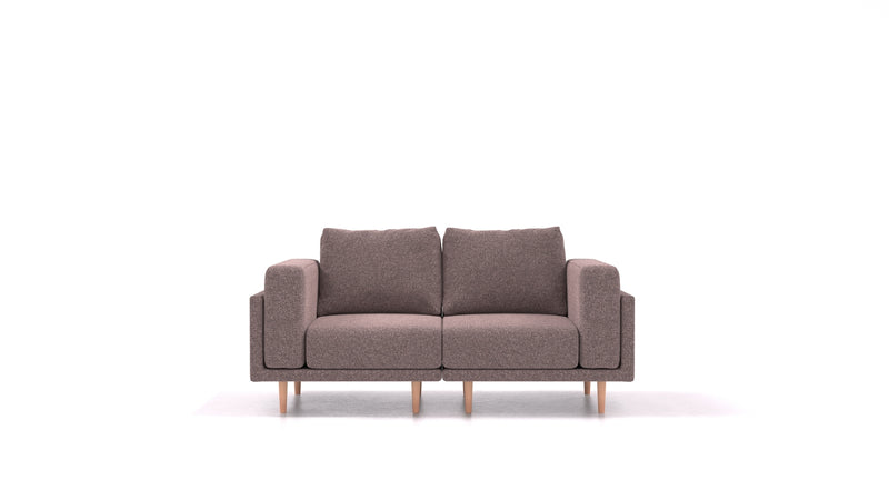 Modulares Sofa Donna XS mit Schlaffunktion - Stoff Nova