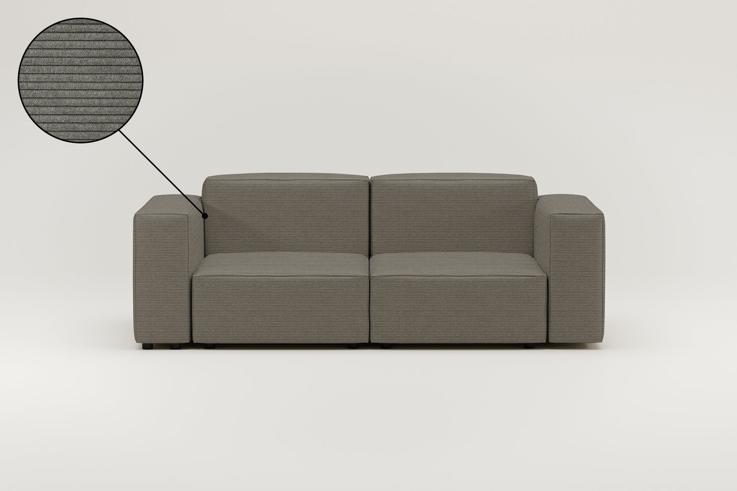 Stoffbezug - Modulares Sofa Harvey 2-Sitzer