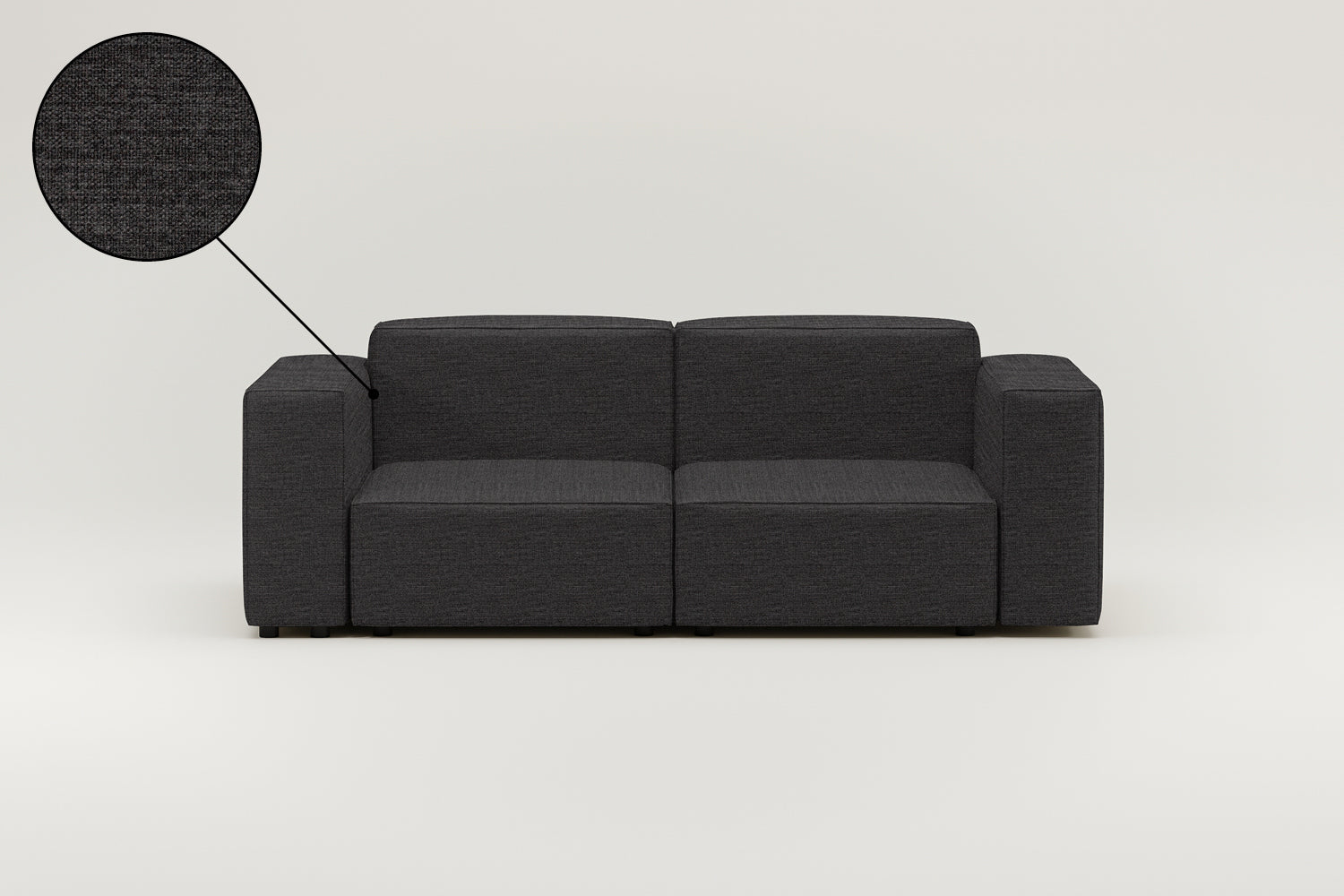 Stoffbezug - Modulares Sofa Harvey 2-Sitzer