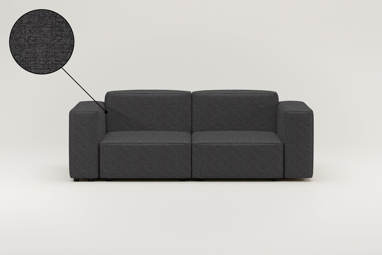Stoffbezug - Modulares Sofa Harvey 2-Sitzer