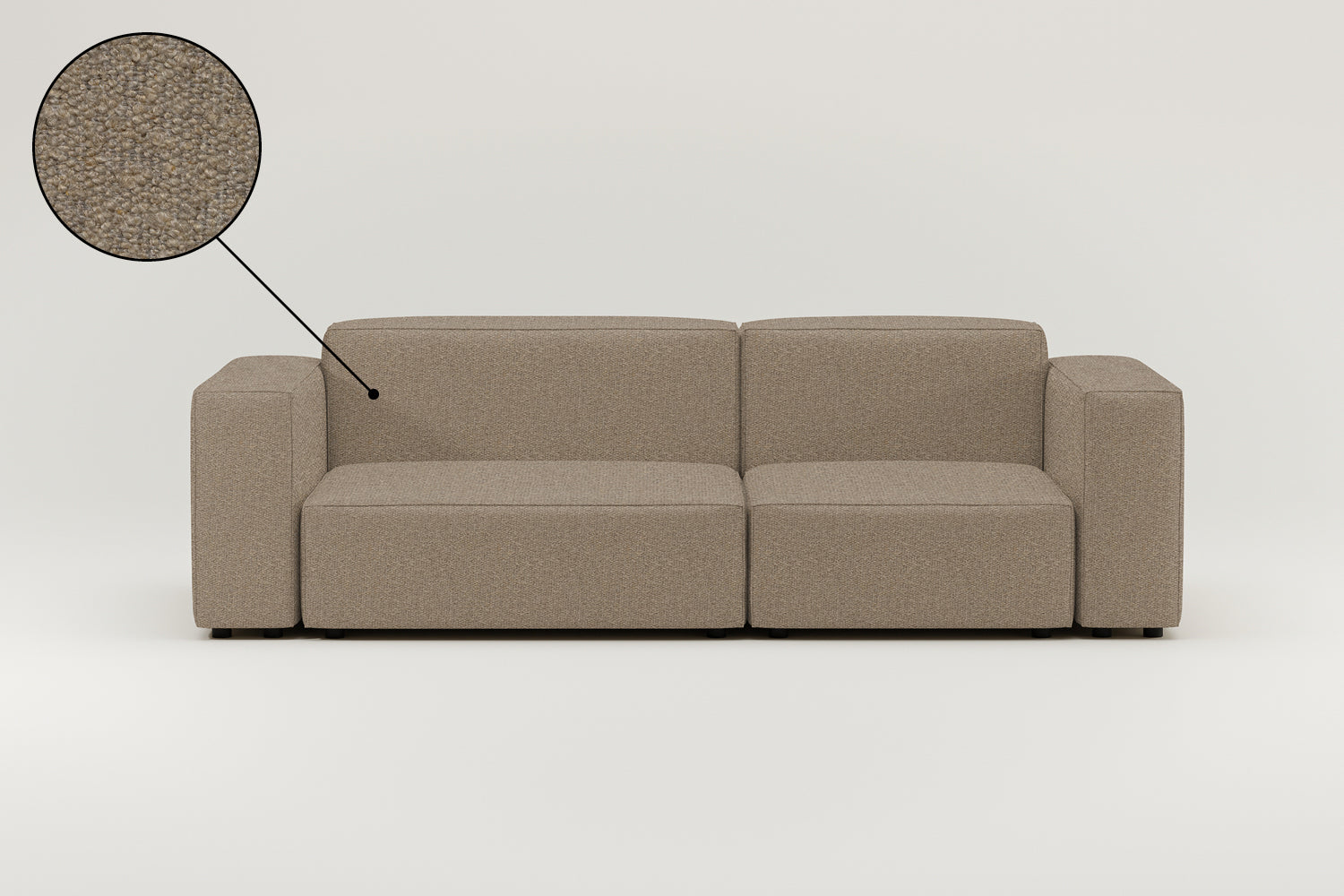 Stoffbezug - Modulares Sofa Harvey 3-Sitzer