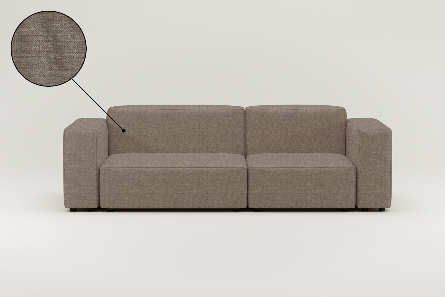 Stoffbezug - Modulares Sofa Harvey 3-Sitzer