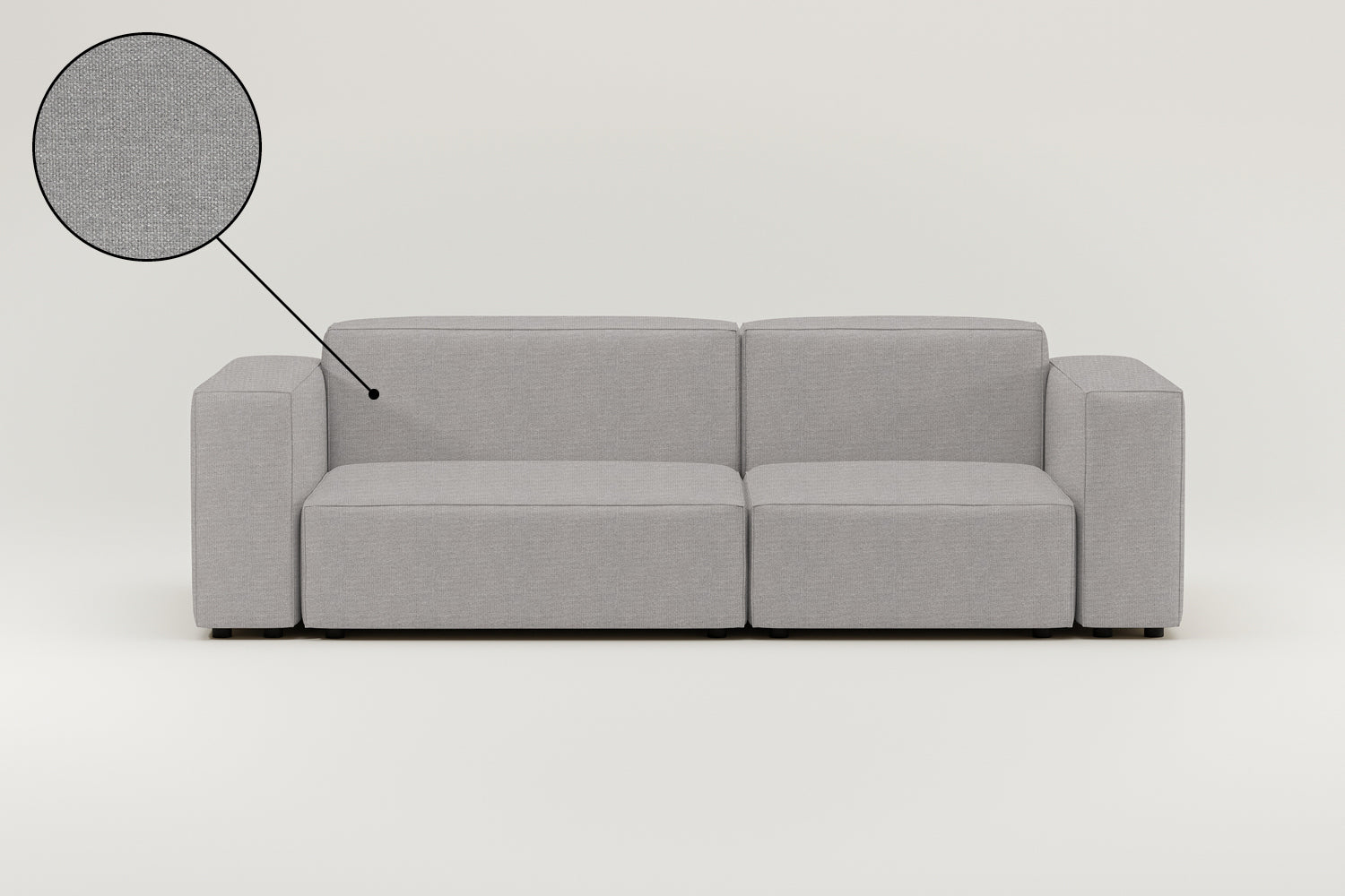 Stoffbezug - Modulares Sofa Harvey 3-Sitzer