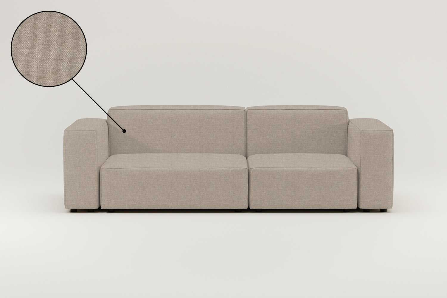 Stoffbezug - Modulares Sofa Harvey 3-Sitzer