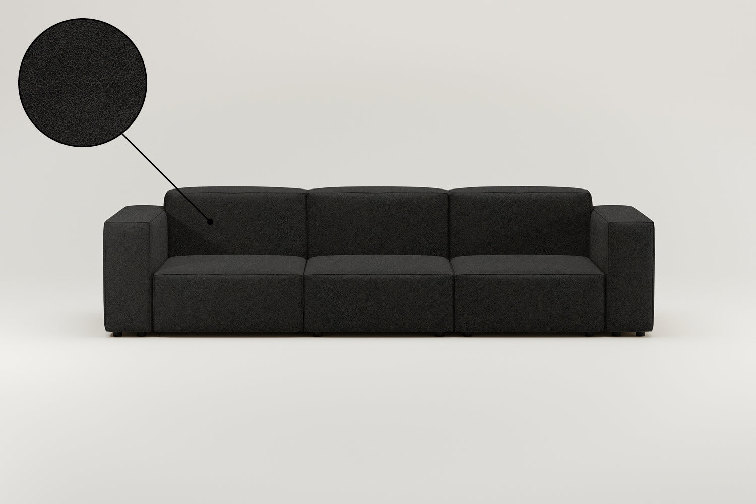 Stoffbezug - Modulares Sofa Harvey 4-Sitzer