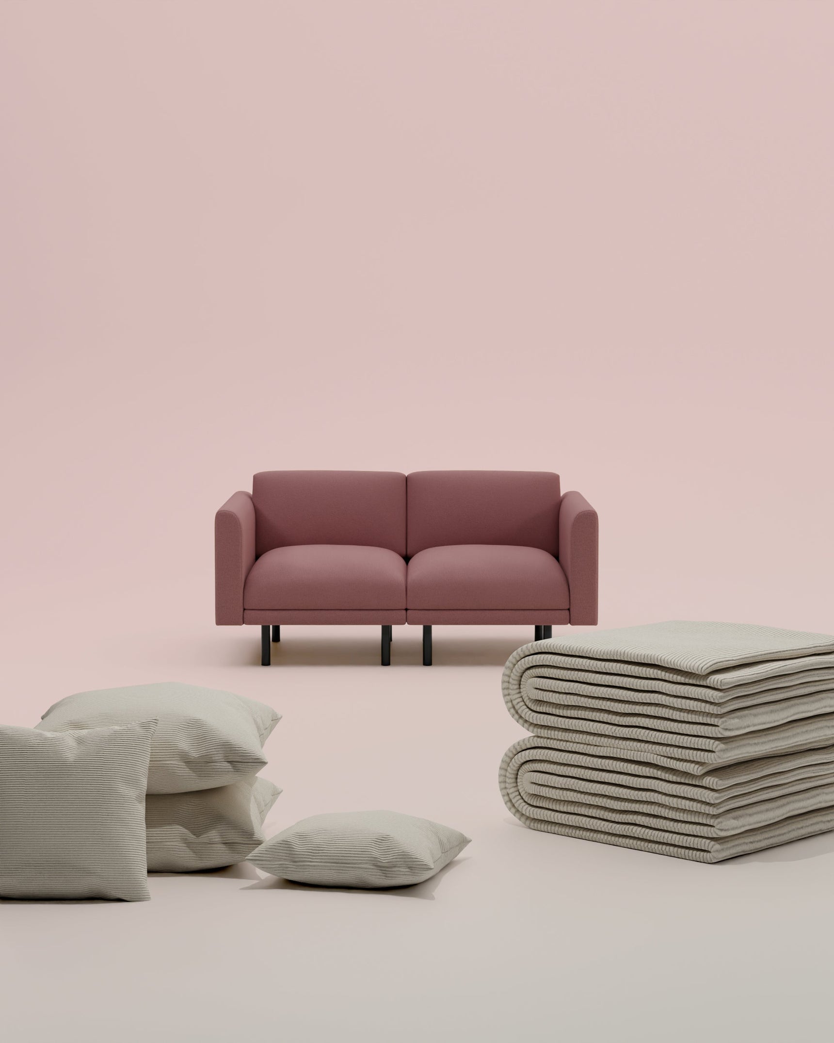 3 in 1 set Aera 2-seater modular sofa