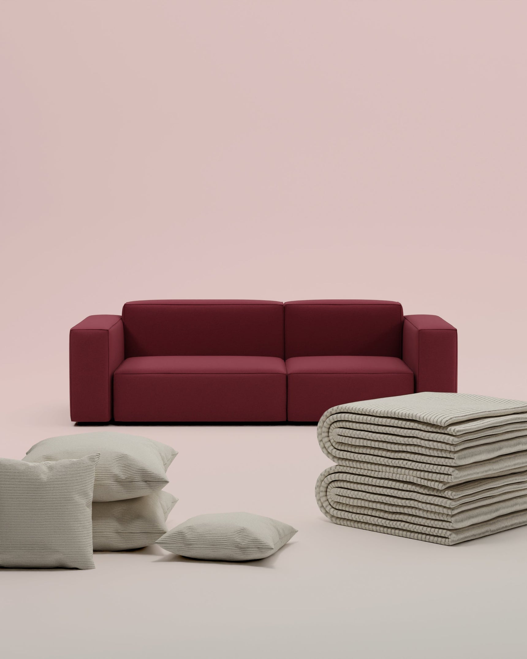 3 in 1 Set Modulares Sofa Harvey 3-Sitzer mit Schlaffunktion