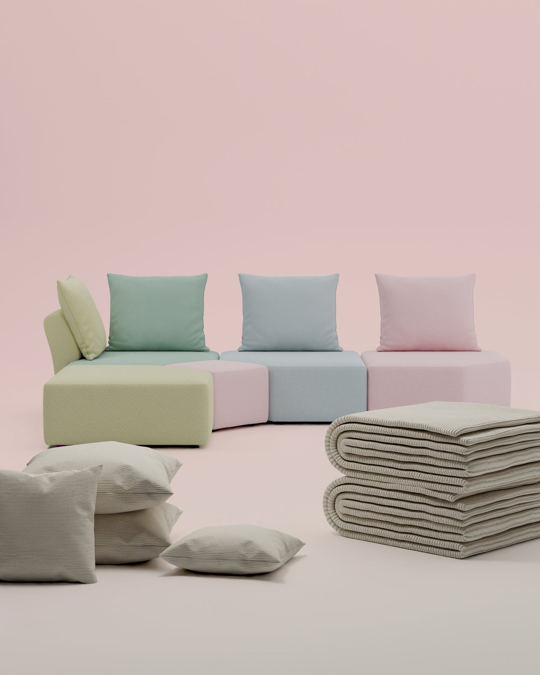 Special Edition Candy - Modulares Sofa Katrina 3 in 1 Set