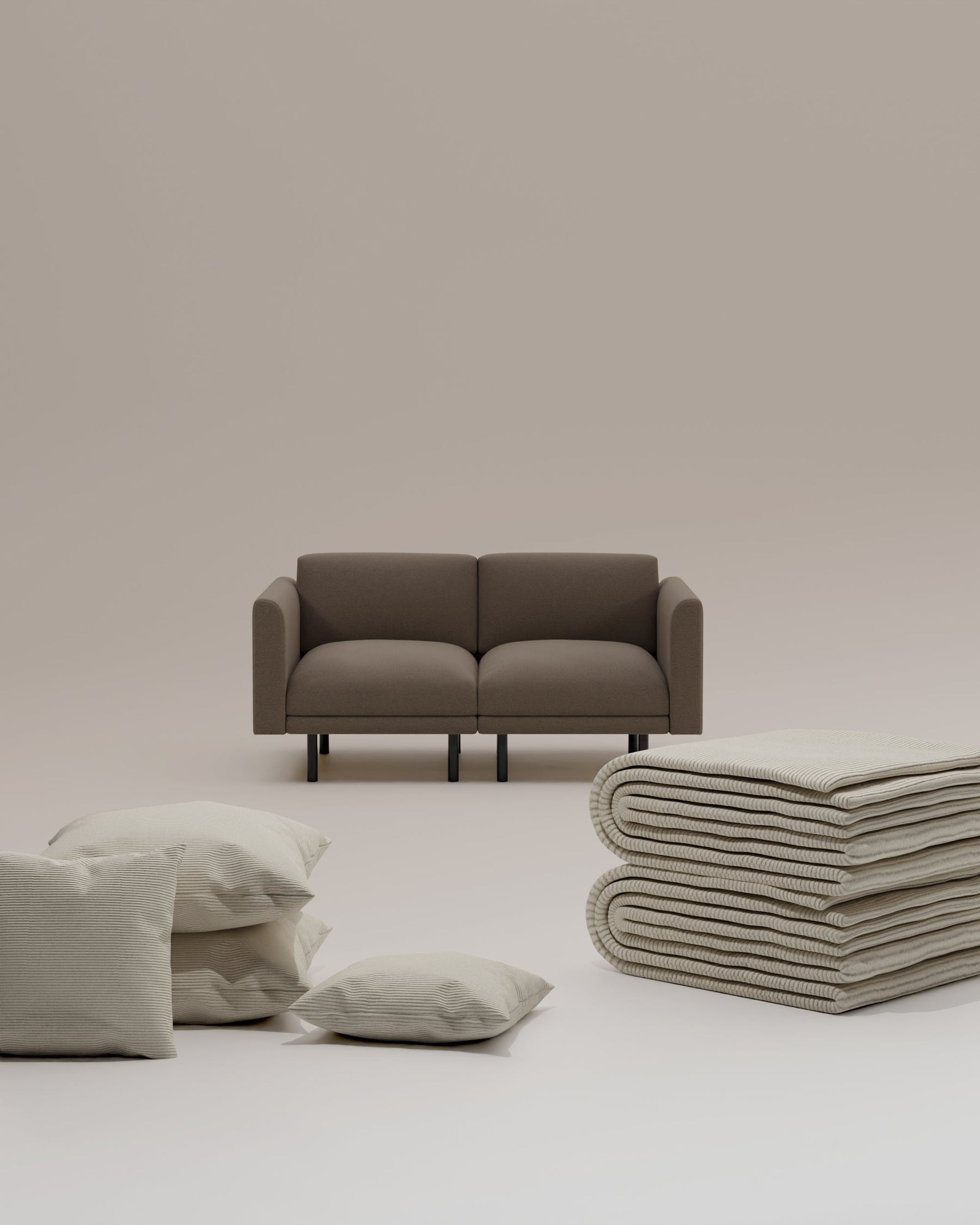 3 in 1 set Aera 2-seater modular sofa