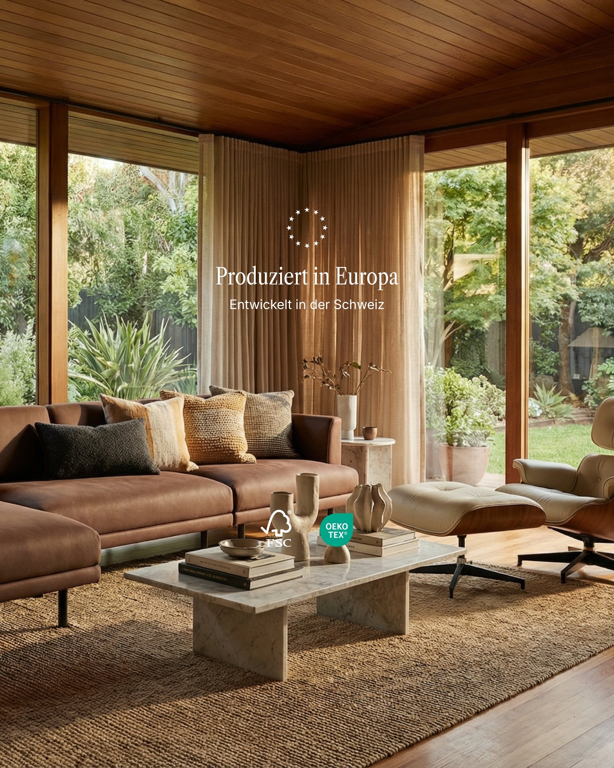 Modular sofa Aera 3-seater with ottoman and sleeping function