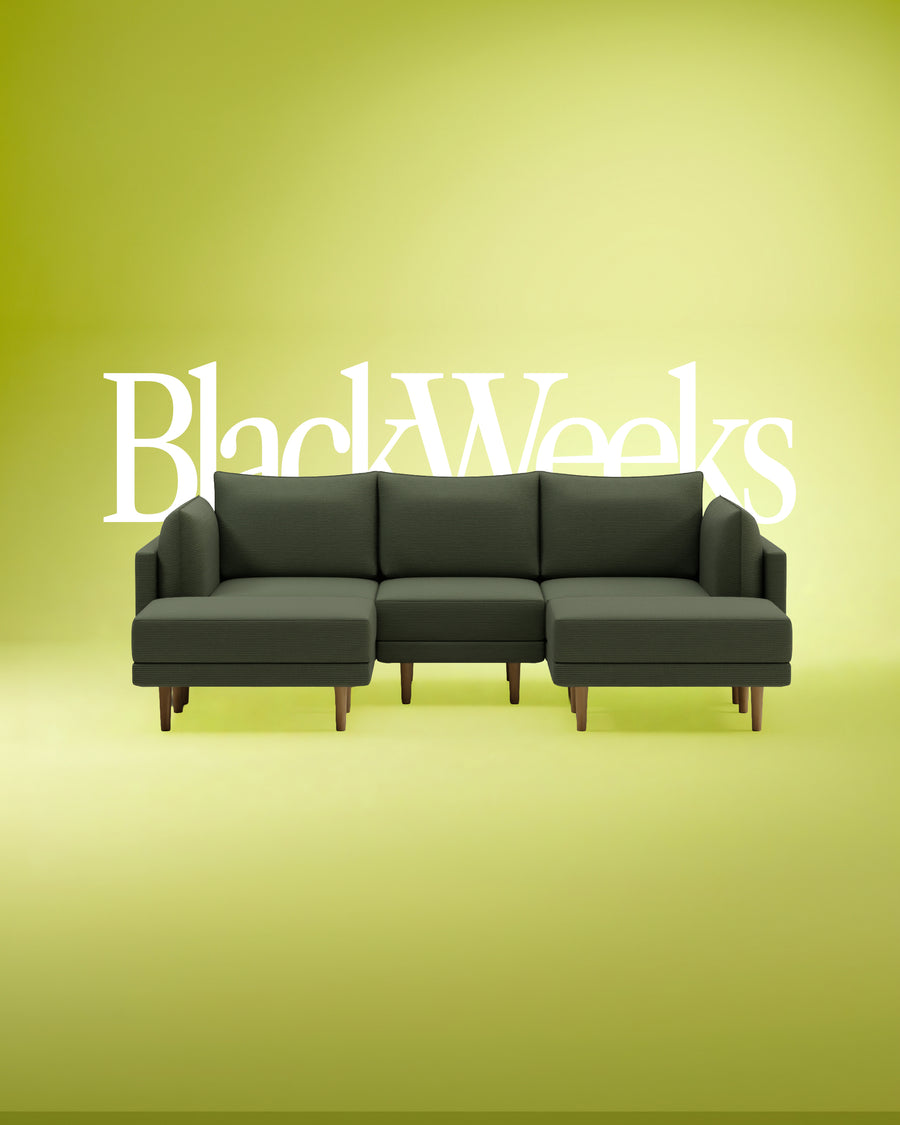 Modular sofa Donna U-shape with sleeping function