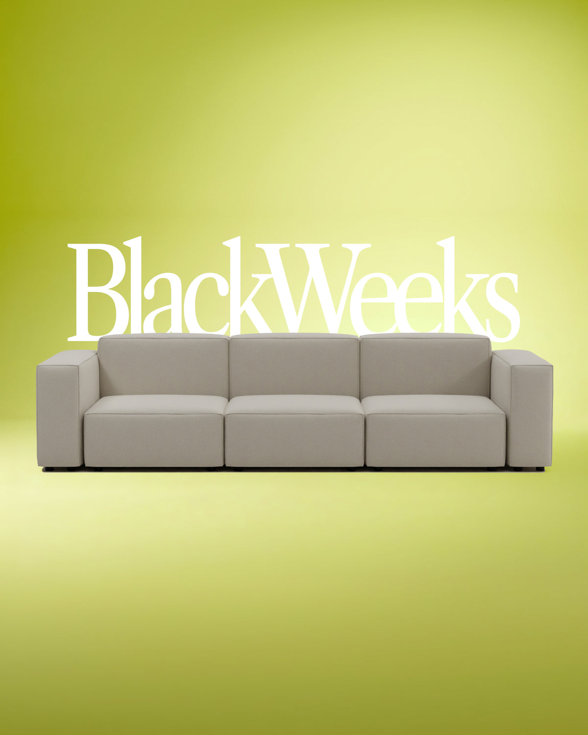Harvey modular 4-seater sofa with sleeping function