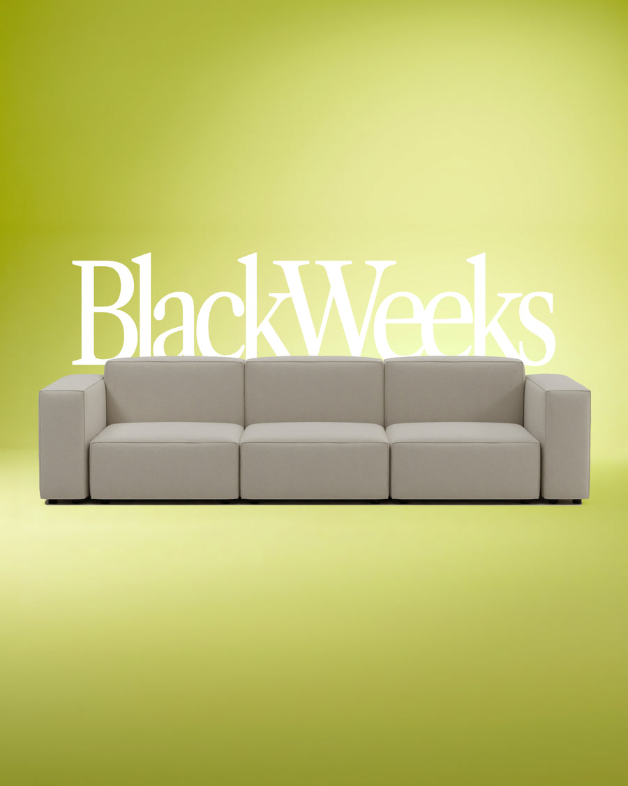 Harvey modular 4-seater sofa with sleeping function