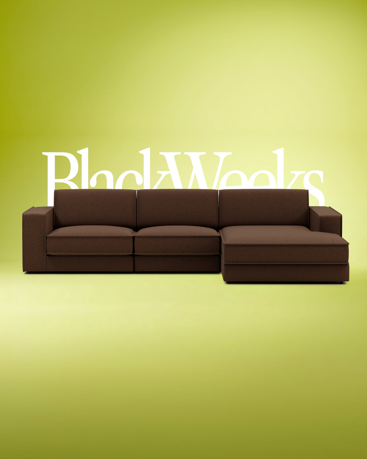 Terra L 4-seater modular sofa with sleep function