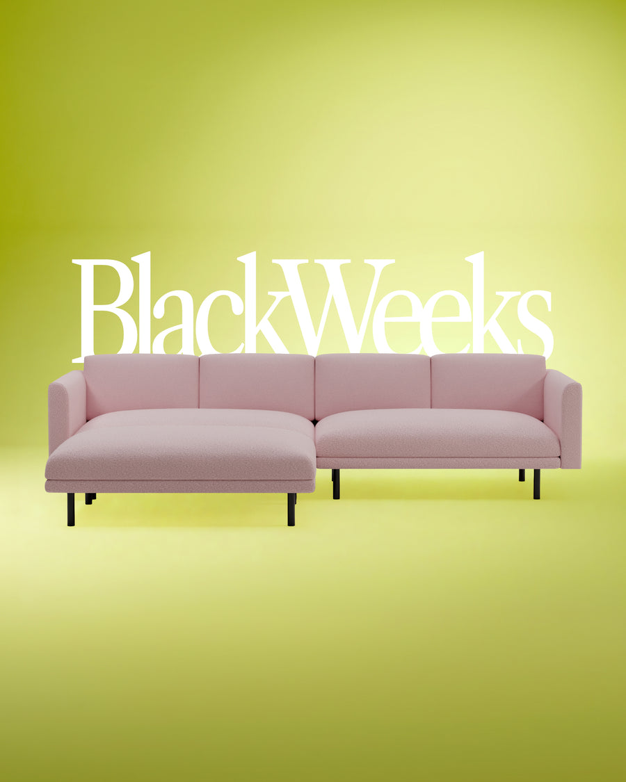Modular sofa Aera 3-seater with ottoman and sleeping function
