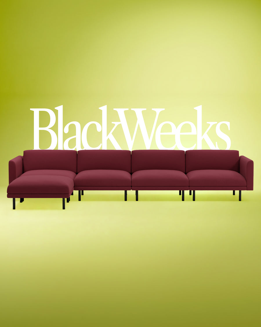 Modular sofa Aera 5-seater with sleeping function