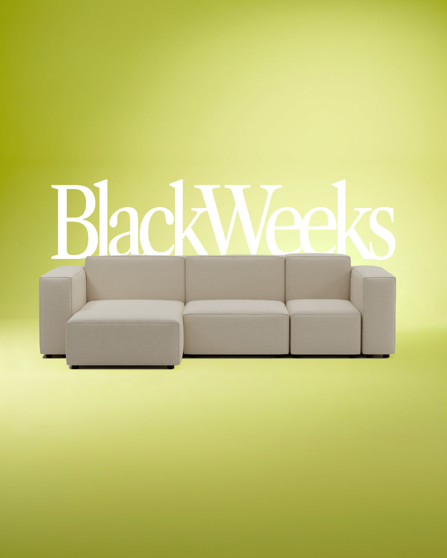 Austrian modular corner sofa Harvey 4-seater with sleep function