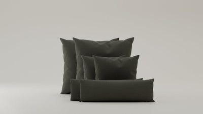 Middlegrey-Veluno / 2x24x75cm / 2x50x50cm / 2x70x70cm