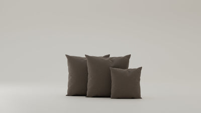 Mocca-Bouclé / 2x50x50cm / 35x35cm