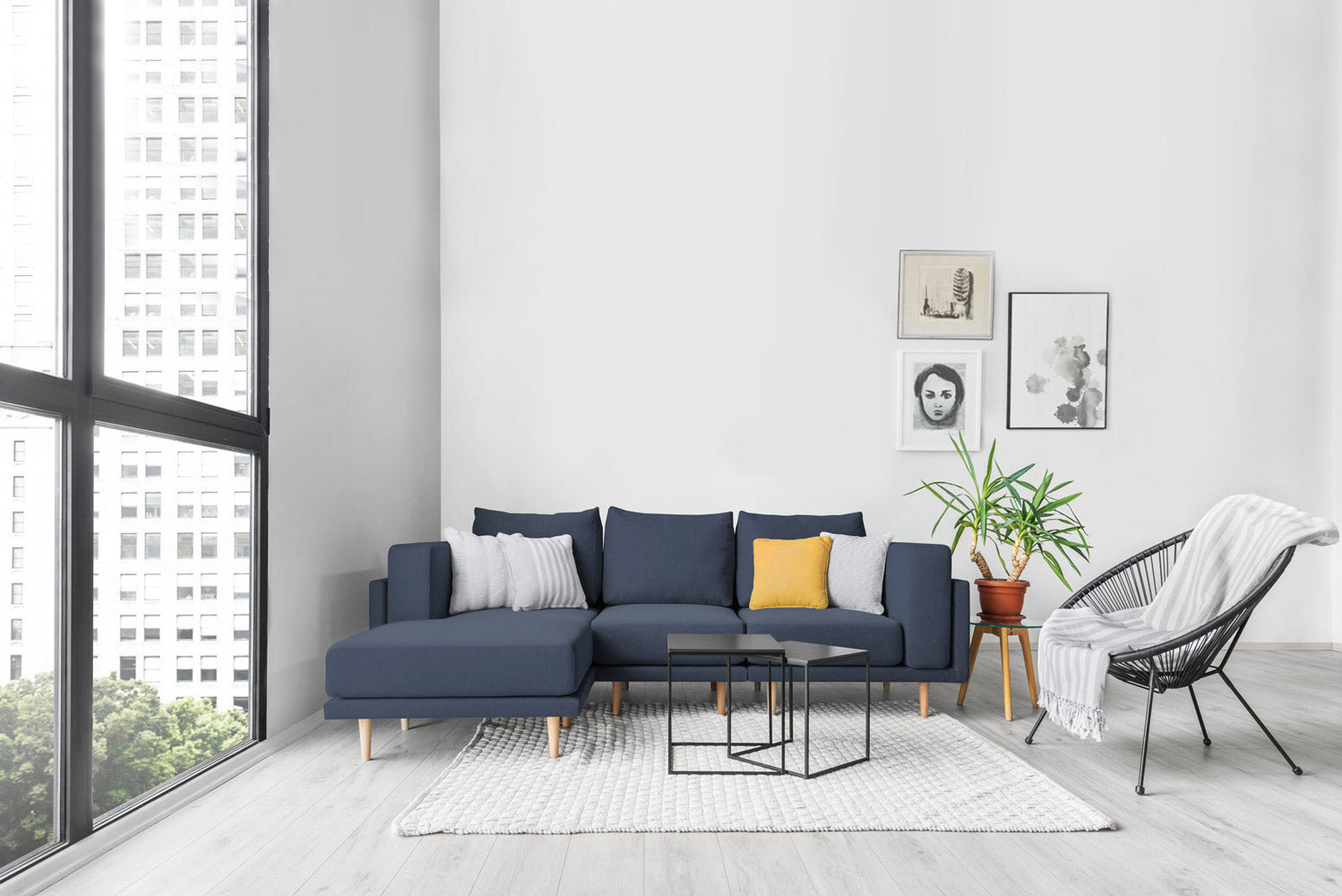 Outlet - Modulares Sofa Donna mit Schlaffunktion