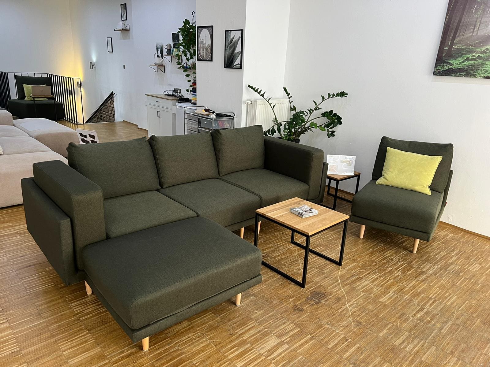 Outlet - Modulares Sofa Donna XL mit Schlaffunktion - Showroom Wien