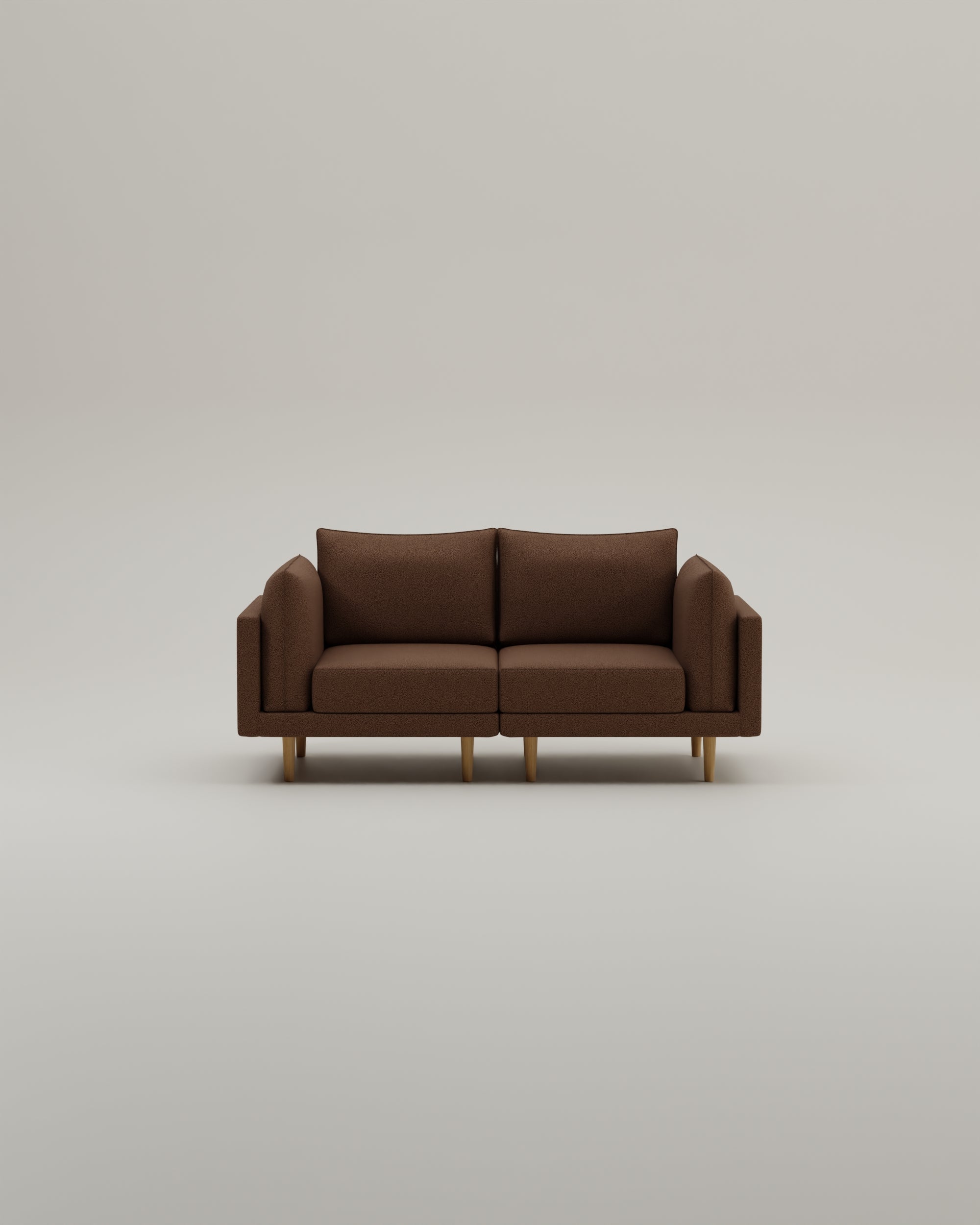 Stoffbezug - Modulares Sofa Donna 2-Sitzer
