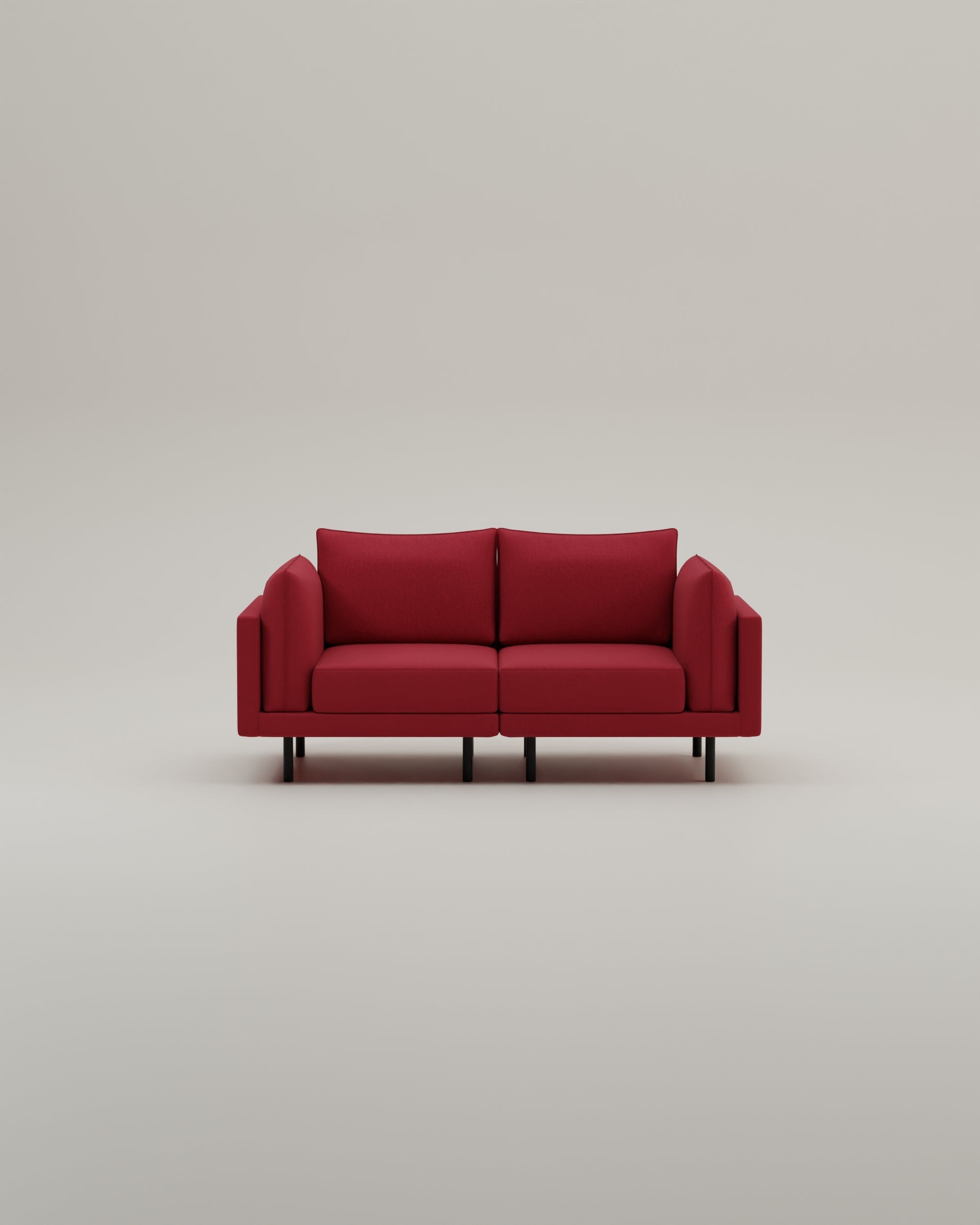 Stoffbezug - Modulares Sofa Donna 2-Sitzer