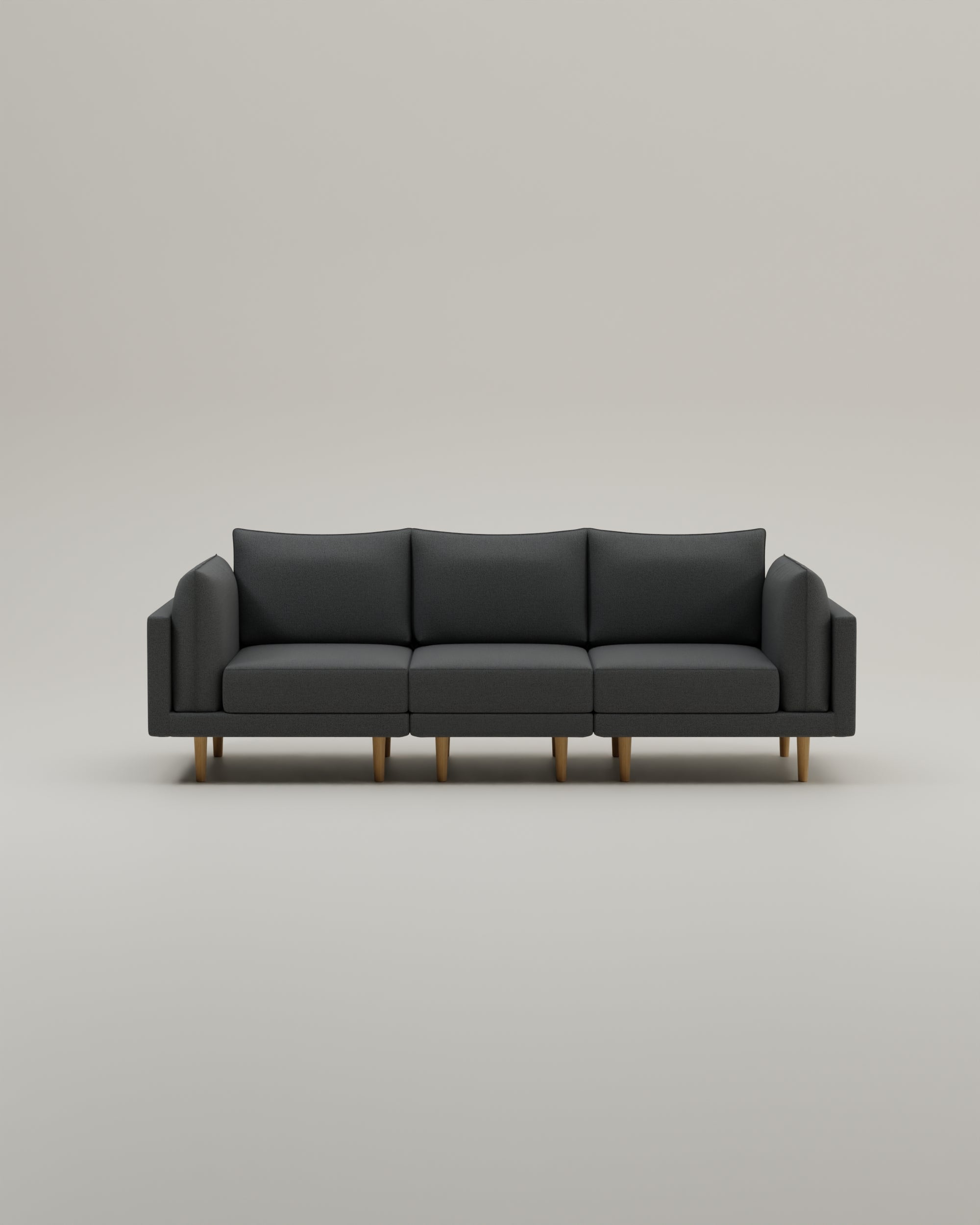 Stoffbezug - Modulares Sofa Donna 3-Sitzer