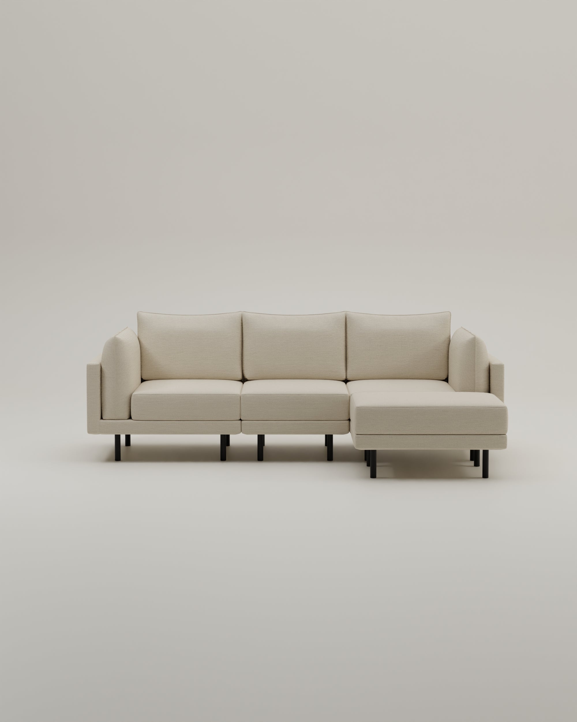Stoffbezug - Modulares Sofa Donna 4-Sitzer