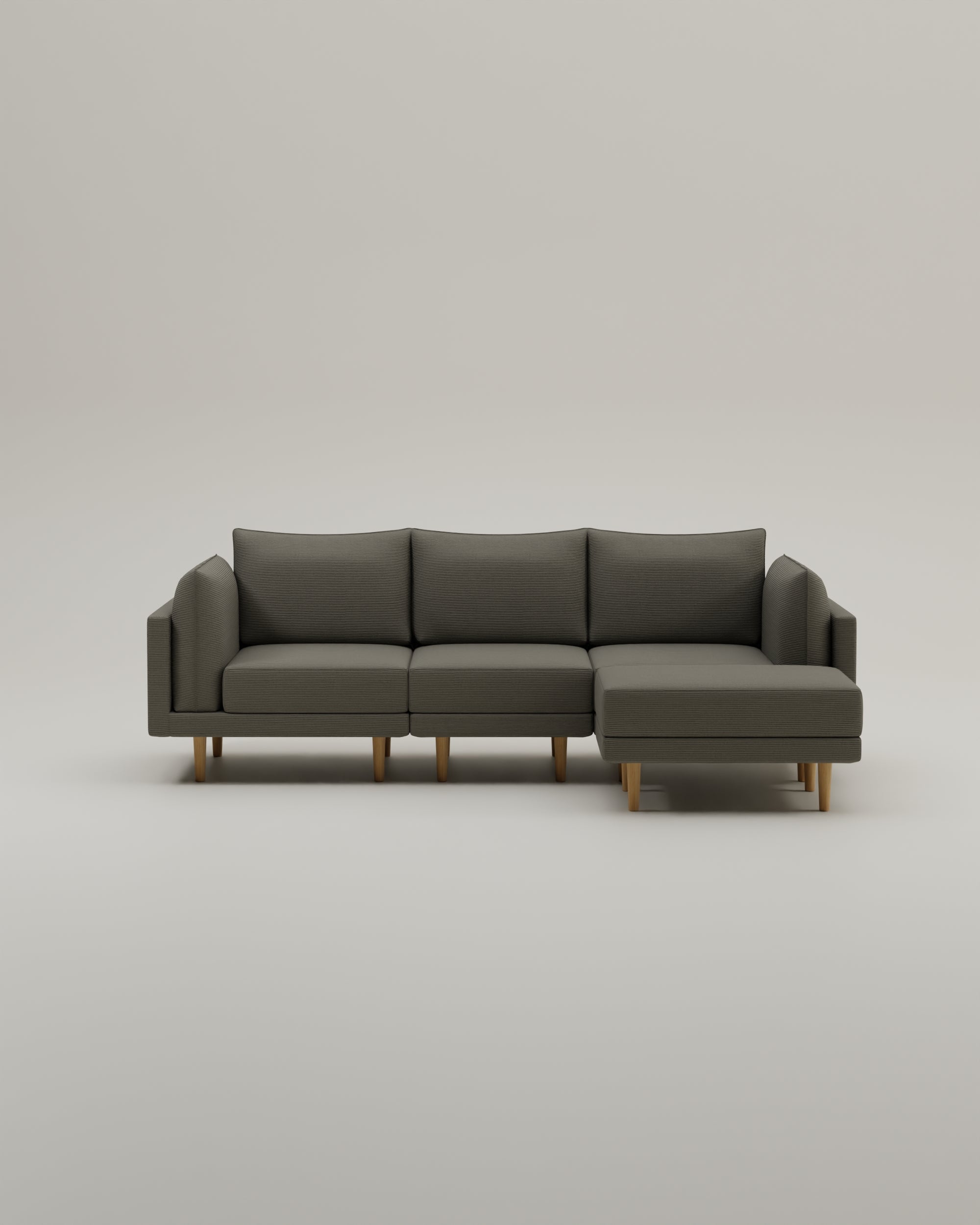 Stoffbezug - Modulares Sofa Donna 4-Sitzer