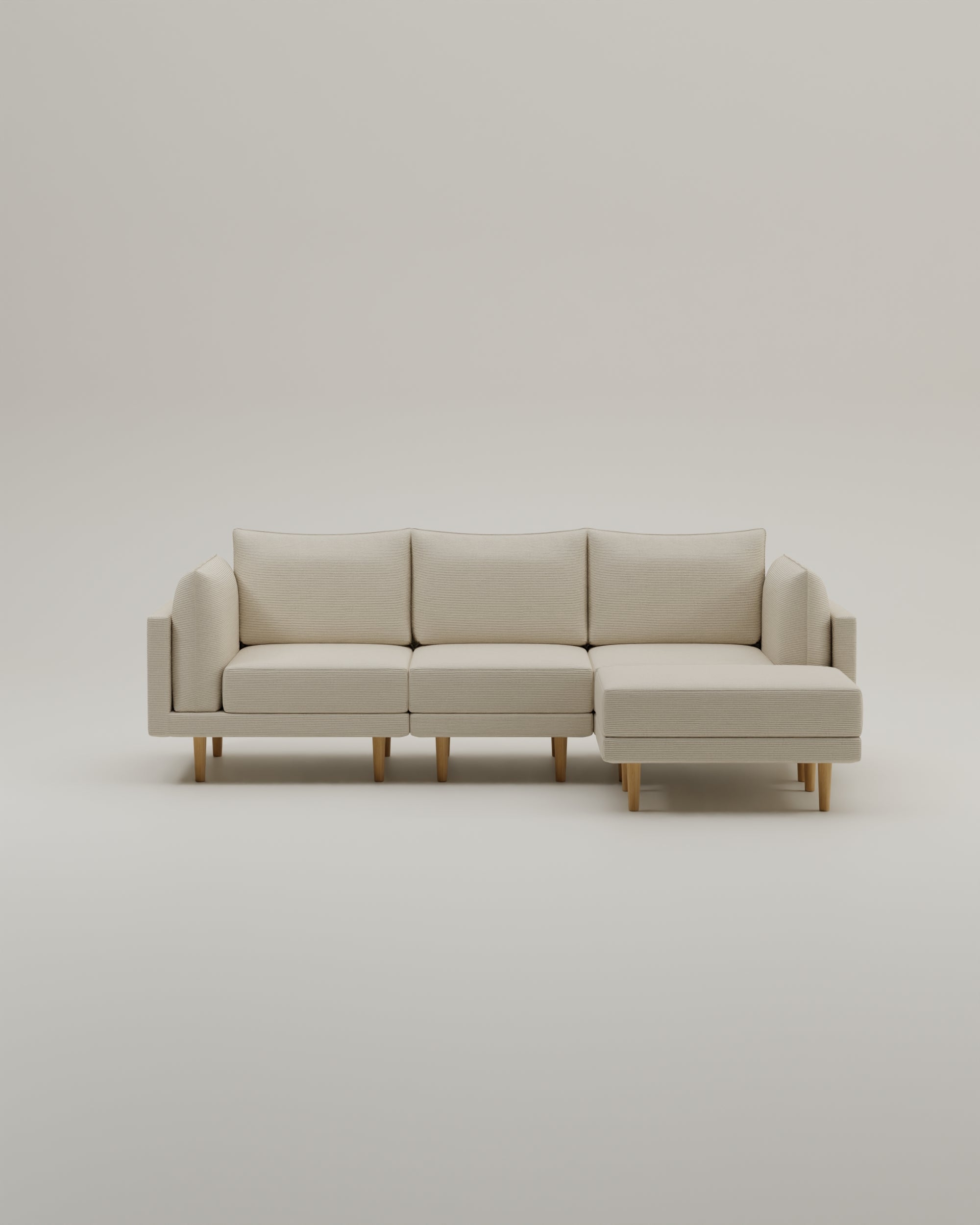 Stoffbezug - Modulares Sofa Donna 4-Sitzer