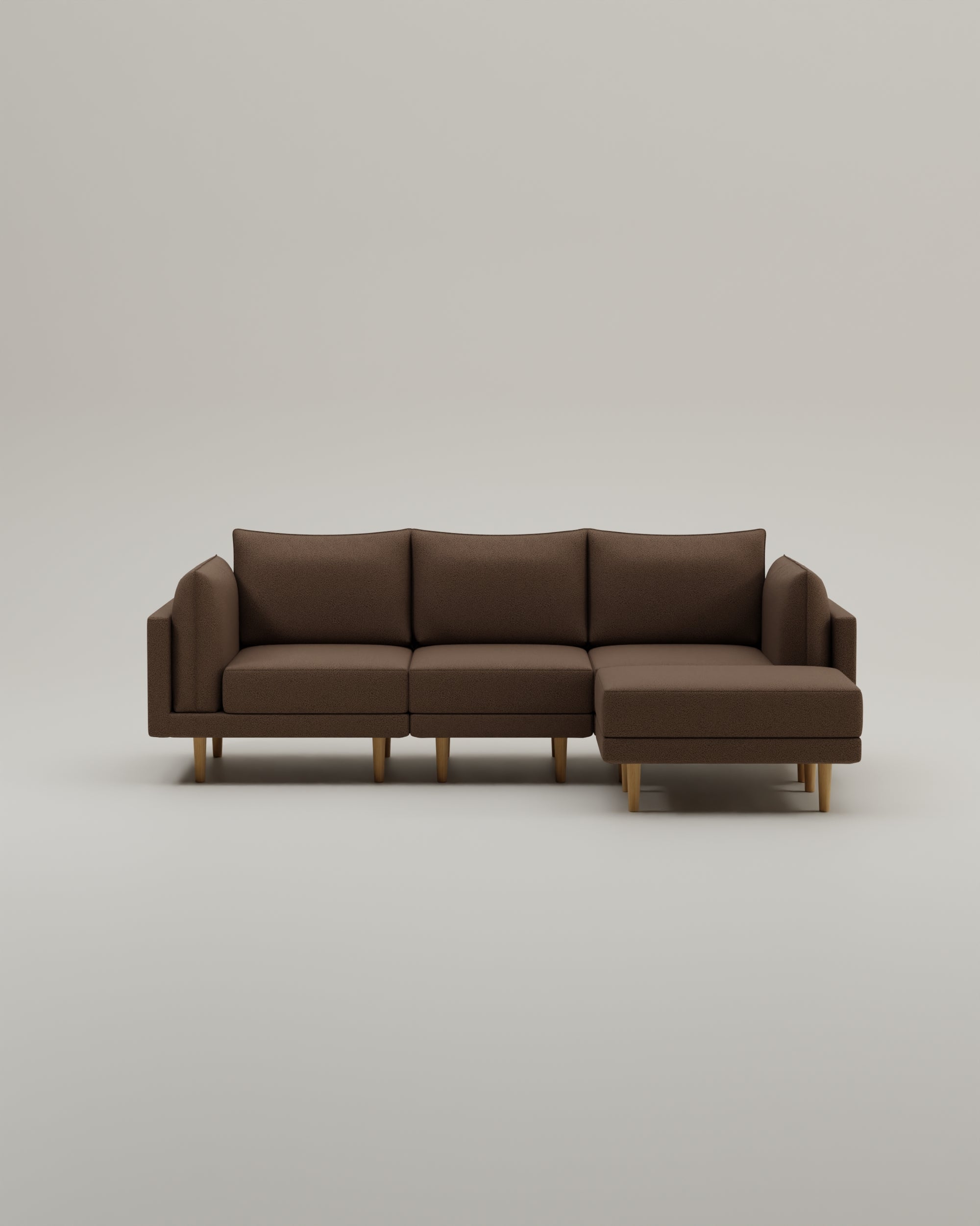 Stoffbezug - Modulares Sofa Donna 4-Sitzer