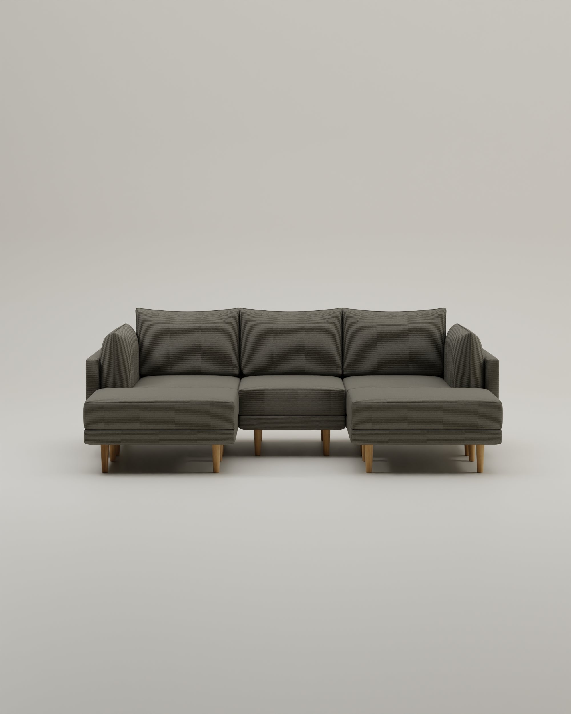 Stoffbezug - Modulares Sofa Donna U-Form