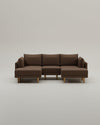 Modular sofa Donna U-shape with sleeping function