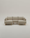 Modular sofa Donna U-shape with sleeping function