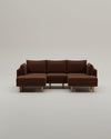 Modular sofa Donna U-shape with sleeping function