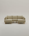 Modular sofa Donna U-shape with sleeping function