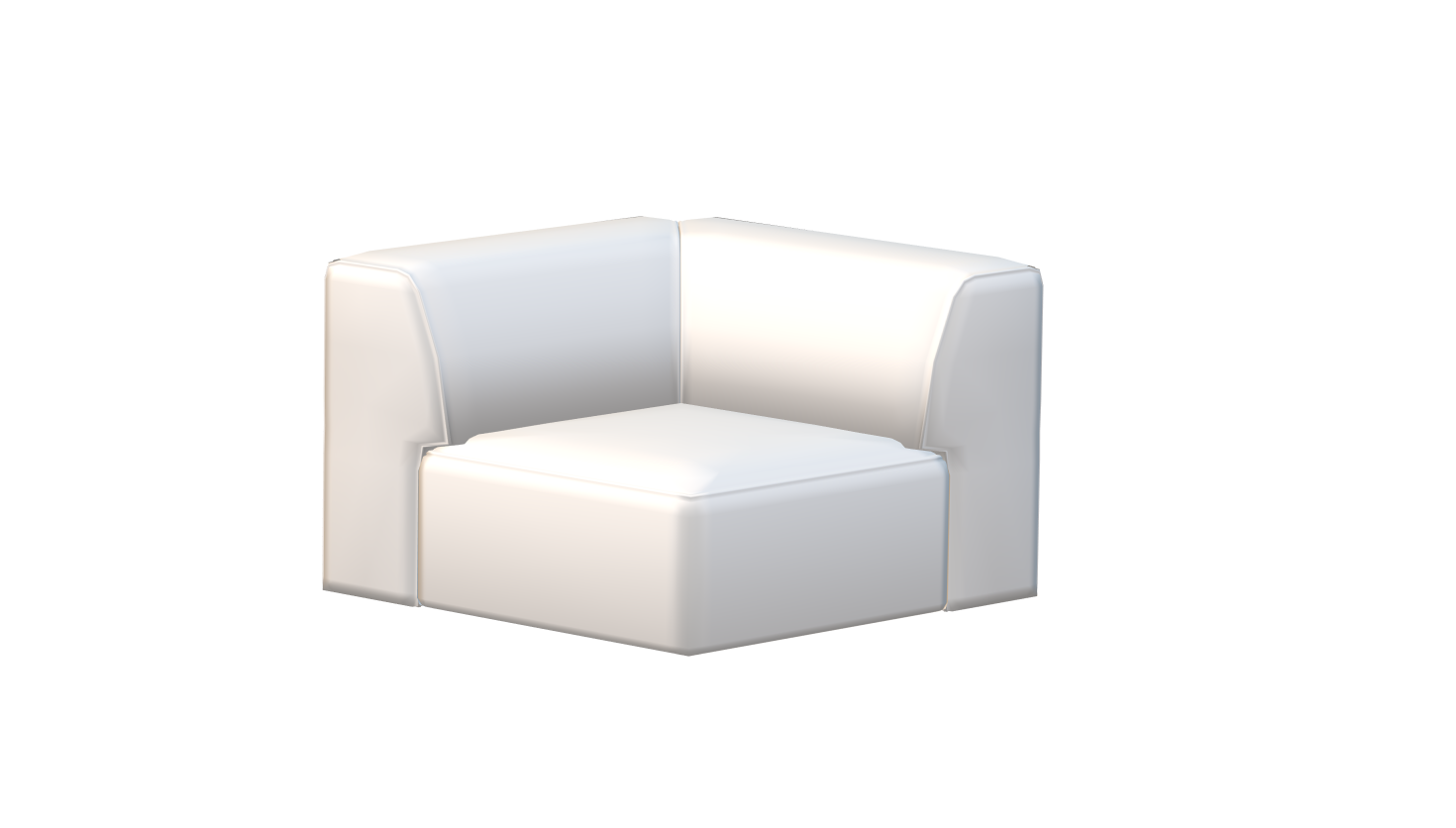 Stoffbezug - Nina Eckelement 105x105