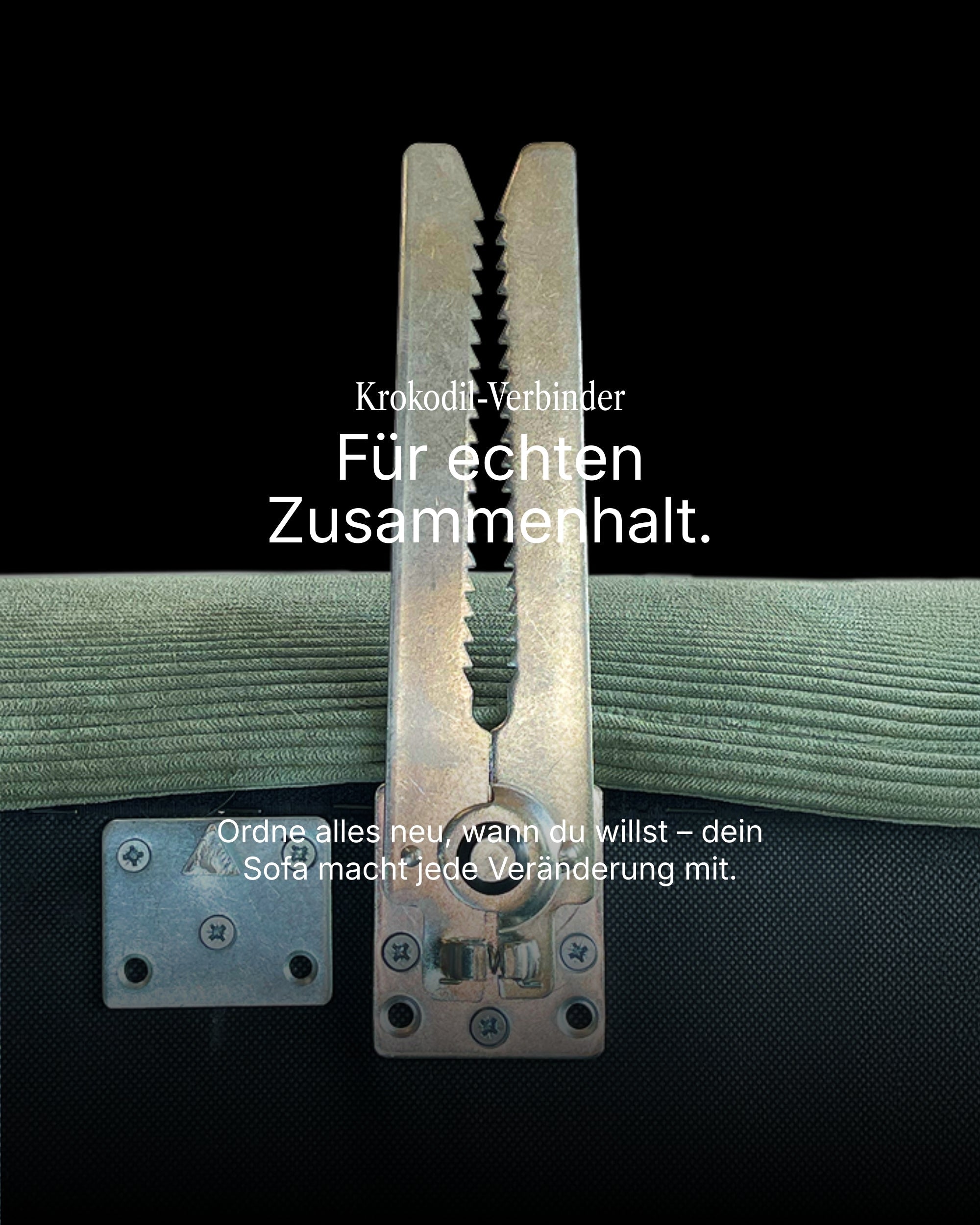 Modulares Ecksofa Harvey 3-Sitzer mit Schlaffunktion