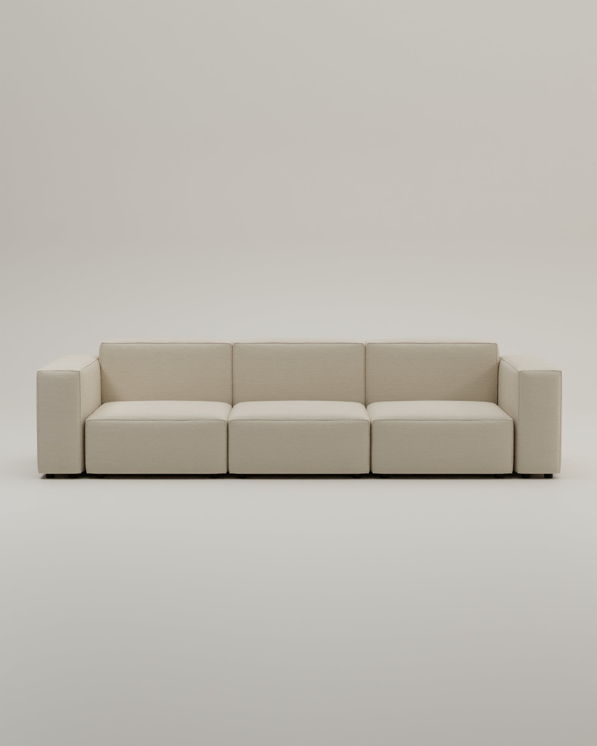 Stoffbezug - Modulares Sofa Harvey 4-Sitzer